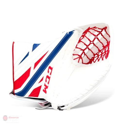 CCM Extreme Flex 4 Pro Senior Goalie Catcher -Warrior Sales Store ccm catchers ccm extreme flex 4 pro senior goalie catcher white red royal regular 28743578910786