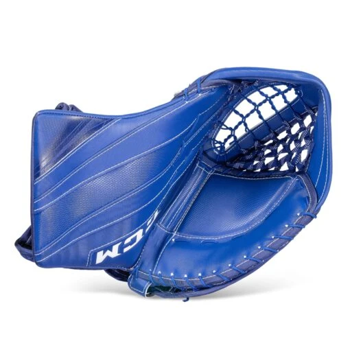 CCM Extreme Flex 5 Senior Goalie Catcher - 600 Break Angle -Warrior Sales Store ccm catchers ccm extreme flex 5 senior goalie catcher 600 break angle blue regular 28743625474114