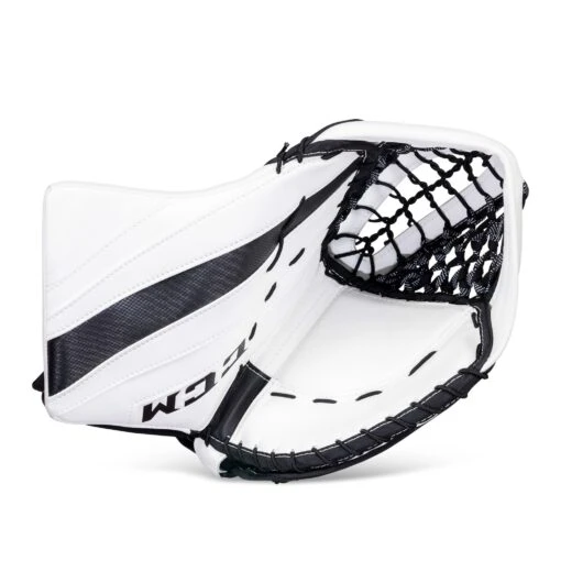 CCM Extreme Flex 5 Senior Goalie Catcher - 600 Break Angle -Warrior Sales Store ccm catchers ccm extreme flex 5 senior goalie catcher 600 break angle white white black regular 28743625539650