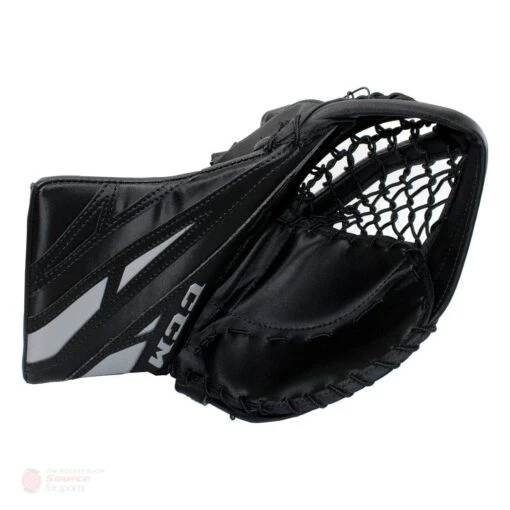 CCM Extreme Flex E4.5 Junior Goalie Catcher -Warrior Sales Store ccm catchers ccm extreme flex e4 5 junior goalie catcher black black silver regular 28743515340866