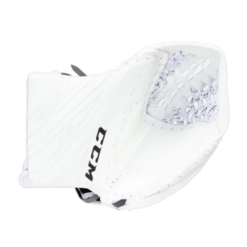 CCM Extreme Flex E4.9 Intermediate Goalie Catcher - Source Exclusive -Warrior Sales Store ccm catchers ccm extreme flex e4 9 intermediate goalie catcher source exclusive white full right 28765770285122