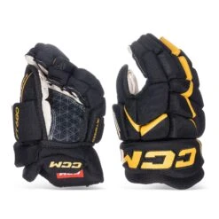 CCM Jetspeed FT680 Junior Hockey Gloves -Warrior Sales Store ccm gloves ccm jetspeed ft680 junior hockey gloves black gold 10 30608288120898