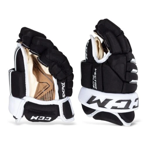 CCM Tacks Vector Plus Junior Hockey Gloves (2020) -Warrior Sales Store ccm gloves ccm tacks vector plus junior hockey gloves 2020 black white 10 28743809859650