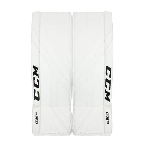 CCM Axis A1.9 Intermediate Goalie Leg Pads -Warrior Sales Store ccm leg pads ccm axis a1 9 intermediate goalie leg pads white 30 1 29072249192514