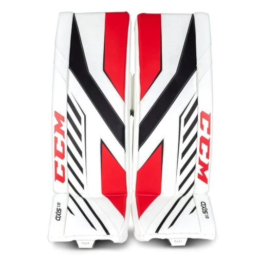 CCM Axis A1.9 Senior Goalie Leg Pads -Warrior Sales Store ccm leg pads ccm axis a1 9 senior goalie leg pads chicago blackhawks 33 1 30614462857282