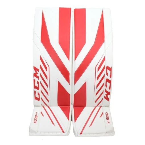 CCM Axis A1.9 Senior Goalie Leg Pads -Warrior Sales Store ccm leg pads ccm axis a1 9 senior goalie leg pads detroit red wings 33 1 29252848320578