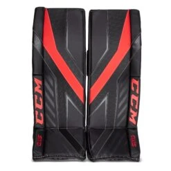 CCM Axis Senior Goalie Leg Pads -Warrior Sales Store ccm leg pads ccm axis senior goalie leg pads black red black 33 1 5 28744295317570