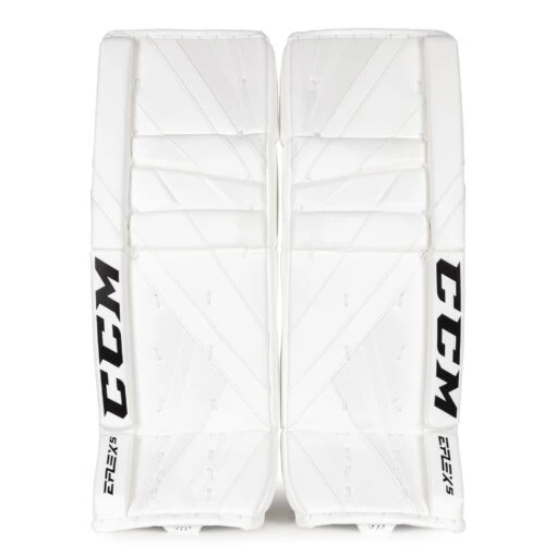 CCM Extreme Flex 5 Senior Goalie Leg Pads -Warrior Sales Store ccm leg pads ccm extreme flex 5 senior goalie leg pads white 33 1 28744296136770