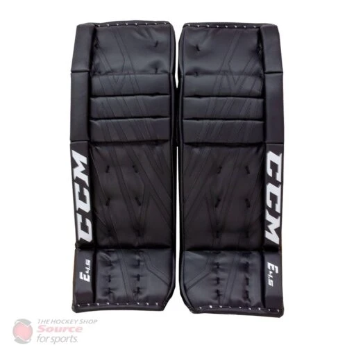 CCM Extreme Flex E4.5 Junior Goalie Leg Pads - Source Exclusive -Warrior Sales Store ccm leg pads ccm extreme flex e4 5 junior goalie leg pads source exclusive black 26 1 28744297185346