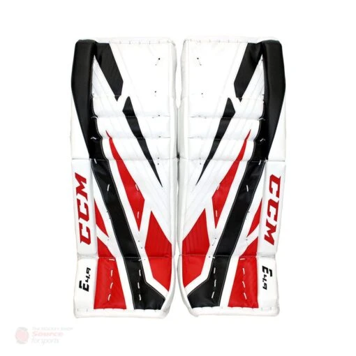 CCM Extreme Flex E4.9 Intermediate Goalie Leg Pads -Warrior Sales Store ccm leg pads ccm extreme flex e4 9 intermediate goalie leg pads chicago blackhawks 29 1 28744297840706