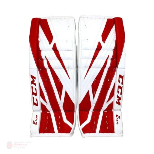 CCM Extreme Flex E4.9 Intermediate Goalie Leg Pads -Warrior Sales Store ccm leg pads ccm extreme flex e4 9 intermediate goalie leg pads detroit red wings 30 1 28744297906242