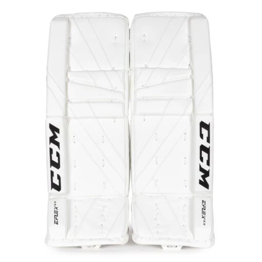 CCM Extreme Flex E5.5 Junior Goalie Leg Pads - Source Exclusive -Warrior Sales Store ccm leg pads ccm extreme flex e5 5 junior goalie leg pads source exclusive white 26 1 28744299151426