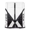 CCM Extreme Flex E5.9 Intermediate Goalie Leg Pads - Source Exclusive -Warrior Sales Store ccm leg pads ccm extreme flex e5 9 intermediate goalie leg pads source exclusive white white black black 30 1 30346298490946