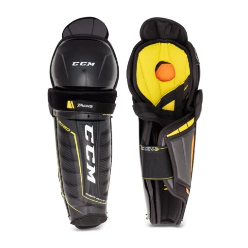 CCM Tacks 9080 Senior Hockey Shin Guards -Warrior Sales Store ccm shin guards ccm tacks 9080 senior hockey shin guards 17 28744395391042