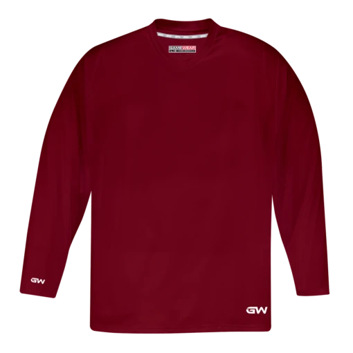 GameWear GW5500 ProLite Series Junior Hockey Practice Jersey - Crimson -Warrior Sales Store gamewear group inc practice jerseys gamewear gw5500 prolite series junior hockey practice jersey crimson xs 30352435511362