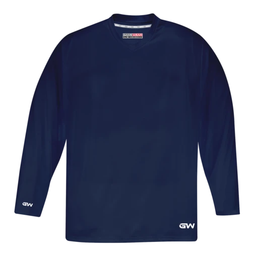 GameWear GW5500 ProLite Series Junior Hockey Practice Jersey - Navy -Warrior Sales Store gamewear group inc practice jerseys gamewear gw5500 prolite series junior hockey practice jersey navy xs 30352418275394