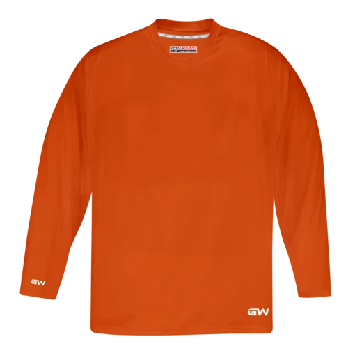 GameWear GW5500 ProLite Series Junior Hockey Practice Jersey - Orange -Warrior Sales Store gamewear group inc practice jerseys gamewear gw5500 prolite series junior hockey practice jersey orange xs 30352423747650