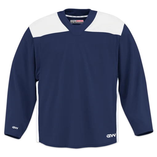 GameWear GW6500 ProLite Series Junior Hockey Practice Jersey - Royal / White -Warrior Sales Store gamewear group inc practice jerseys gamewear gw6500 prolite series junior hockey practice jersey royal white xs 30352467460162