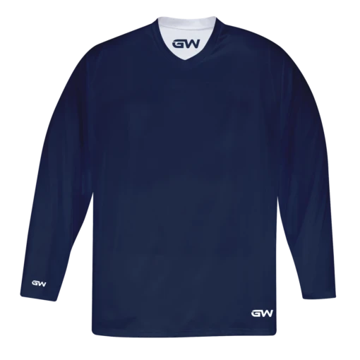 GameWear GW7500 ProLite Series Reversible Junior Hockey Practice Jersey - Navy / White -Warrior Sales Store gamewear group inc practice jerseys gamewear gw7500 prolite series reversible junior hockey practice jersey navy white xs 30352255352898