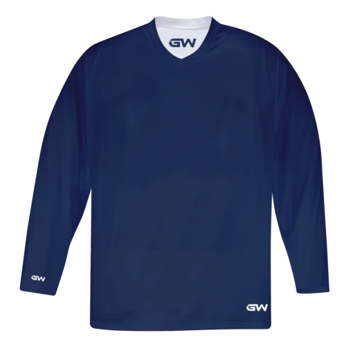 GameWear GW7500 ProLite Series Reversible Junior Hockey Practice Jersey - Royal / White -Warrior Sales Store gamewear group inc practice jerseys gamewear gw7500 prolite series reversible junior hockey practice jersey royal white xs 30352257482818