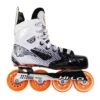 Mission Inhaler FZ-3 Junior Roller Hockey Skates -Warrior Sales Store mission roller hockey skates mission inhaler fz 3 junior roller hockey skates 1 5 e wide 30358428057666