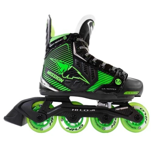 Mission Lil' Ripper Adjustable Junior Roller Hockey Skates -Warrior Sales Store mission roller hockey skates mission lil ripper adjustable junior roller hockey skates 2 jr 5 jr r standard 29078545530946