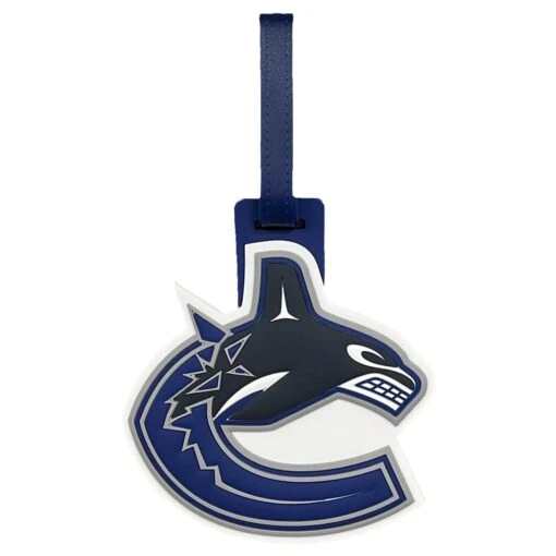 Sports Vault NHL 3D Bag Tag - Vancouver Canucks -Warrior Sales Store sports vault nhl merchandise sports vault nhl 3d bag tag vancouver canucks blue 30517810921538