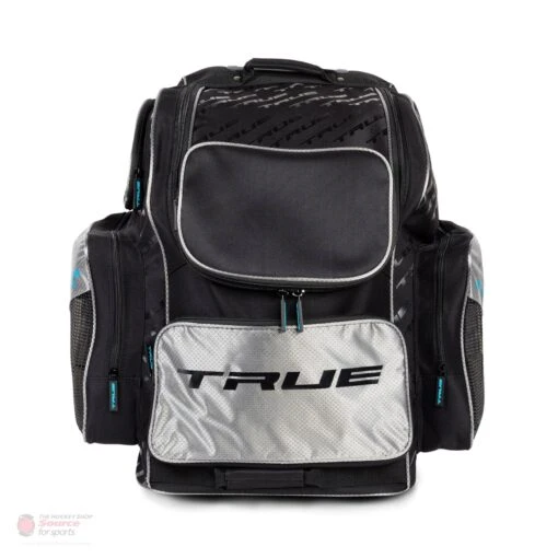 TRUE Senior Backpack Wheel Hockey Bag -Warrior Sales Store true backpack hockey bags true senior backpack wheel hockey bag black silver sr 28741106171970