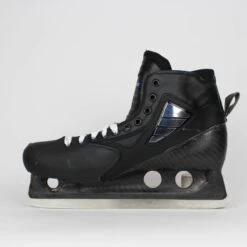 TRUE Senior One Piece Goalie Skates - Pro Stock - Black/Blue Liner - Size 11 -Warrior Sales Store true goalie skates true senior one piece goalie skates pro stock black blue liner size 11 11 15186402181186