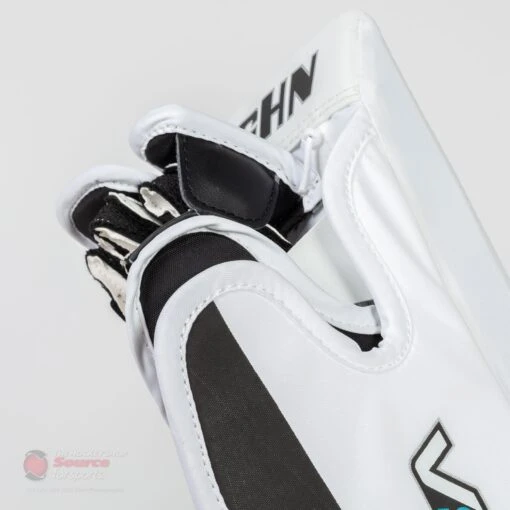 Vaughn Velocity V9 Youth Goalie Blocker -Warrior Sales Store vaughn blockers vaughn velocity v9 youth goalie blocker 14509105643586