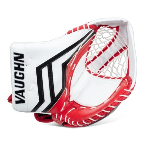 Vaughn Velocity Pro V Elite 2 Pro Carbon Senior Goalie Catcher -Warrior Sales Store vaughn catchers vaughn velocity pro v elite 2 pro carbon senior goalie catcher white red black regular 28743575044162