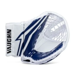 Vaughn Velocity V9 Intermediate Goalie Catcher -Warrior Sales Store vaughn catchers vaughn velocity v9 intermediate goalie catcher white blue regular 28743622819906