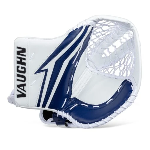 Vaughn Velocity V9 XP Junior Goalie Catcher -Warrior Sales Store vaughn catchers vaughn velocity v9 xp junior goalie catcher white blue regular 28743623671874