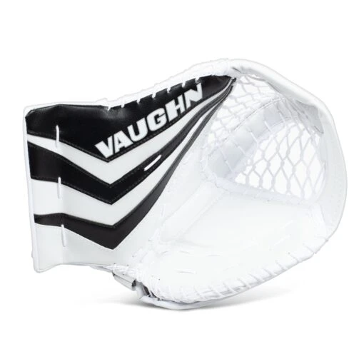 Vaughn Ventus SLR2-ST Intermediate Goalie Catcher -Warrior Sales Store vaughn catchers vaughn ventus slr2 st intermediate goalie catcher white black full right 28743575339074