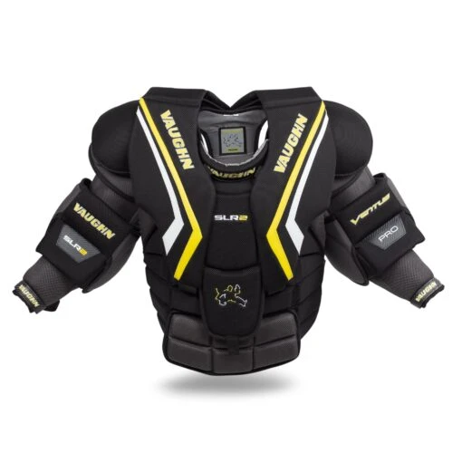 Vaughn Ventus SLR2 Pro Senior Chest & Arm Protector -Warrior Sales Store vaughn chest protectors vaughn ventus slr2 pro senior chest arm protector black yellow white xl 28743593558082