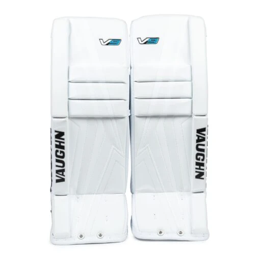 Vaughn Velocity V9 Junior Goalie Leg Pads -Warrior Sales Store vaughn leg pads vaughn velocity v9 junior goalie leg pads white 24 2 28744338210882