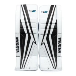 Vaughn Velocity V9 Junior Goalie Leg Pads -Warrior Sales Store vaughn leg pads vaughn velocity v9 junior goalie leg pads white black 24 2 28744338243650