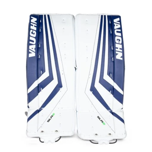 Vaughn Ventus SLR2 Junior Goalie Leg Pads -Warrior Sales Store vaughn leg pads vaughn ventus slr2 junior goalie leg pads white blue 26 2 28744341028930