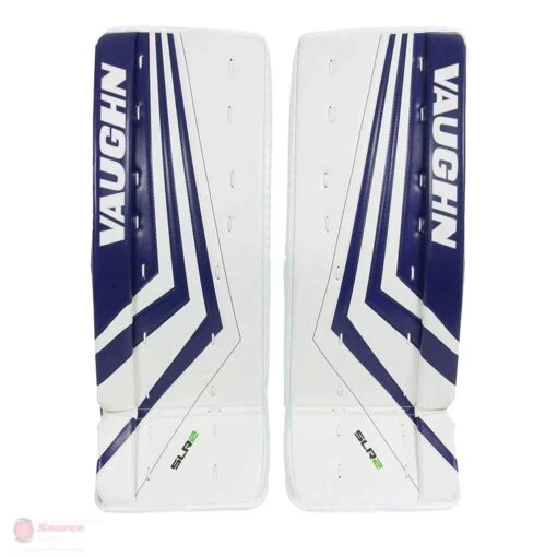 Vaughn Ventus SLR2 Youth Goalie Leg Pads -Warrior Sales Store vaughn leg pads vaughn ventus slr2 youth goalie leg pads white blue 24 2 28744341323842