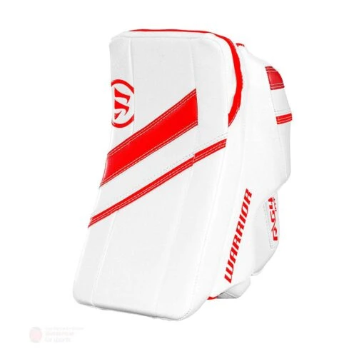 Warrior Ritual G4 Intermediate Goalie Blocker -Warrior Sales Store warrior blockers warrior ritual g4 intermediate goalie blocker white red regular 28741241176130