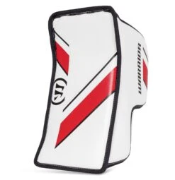 Warrior Ritual G4 Youth Goalie Blocker -Warrior Sales Store warrior blockers warrior ritual g4 youth goalie blocker white black red regular 28741242978370