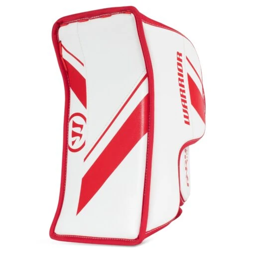 Warrior Ritual G4 Youth Goalie Blocker -Warrior Sales Store warrior blockers warrior ritual g4 youth goalie blocker white red regular 30364627796034