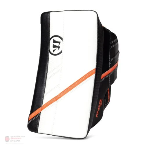 Warrior Ritual G5 Junior Goalie Blocker - Source Exclusive -Warrior Sales Store warrior blockers warrior ritual g5 junior goalie blocker source exclusive white black orange regular 28741243863106