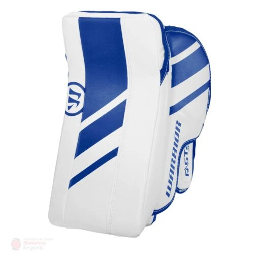 Warrior Ritual GT2 Junior Goalie Blocker -Warrior Sales Store warrior blockers warrior ritual gt2 junior goalie blocker white blue regular 30370394570818