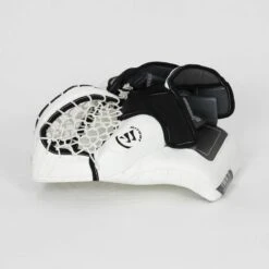 Warrior Ritual G3 Intermediate Goalie Catcher - Demo -Warrior Sales Store warrior catchers demo warrior ritual g3 intermediate goalie catcher demo white full right 15202530656322