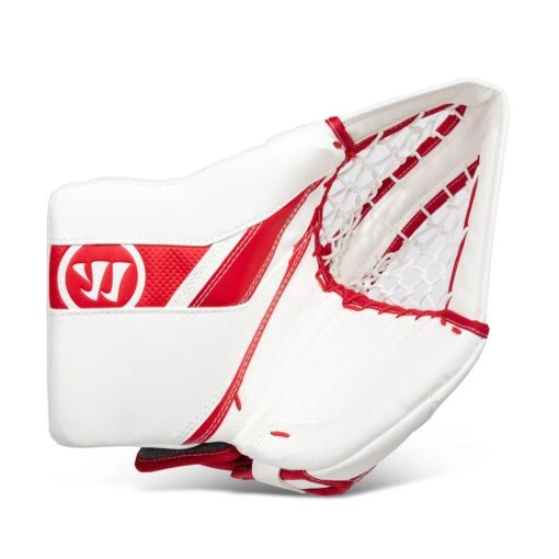 Warrior Ritual G5 Intermediate Goalie Catcher -Warrior Sales Store warrior catchers warrior ritual g5 intermediate goalie catcher white red regular 28743583957058