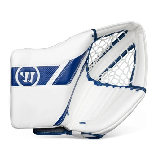 Warrior Ritual G5 Pro Senior Goalie Catcher -Warrior Sales Store warrior catchers warrior ritual g5 pro senior goalie catcher white royal regular 28743620001858