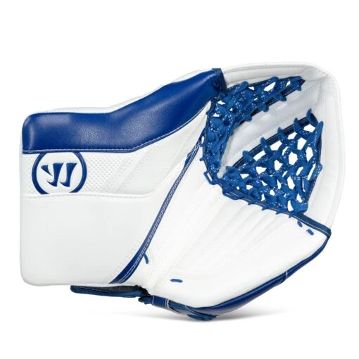 Warrior Ritual G5 SR+ Senior Goalie Catcher - Source Exclusive -Warrior Sales Store warrior catchers warrior ritual g5 sr senior goalie catcher source exclusive white royal regular 28743624589378