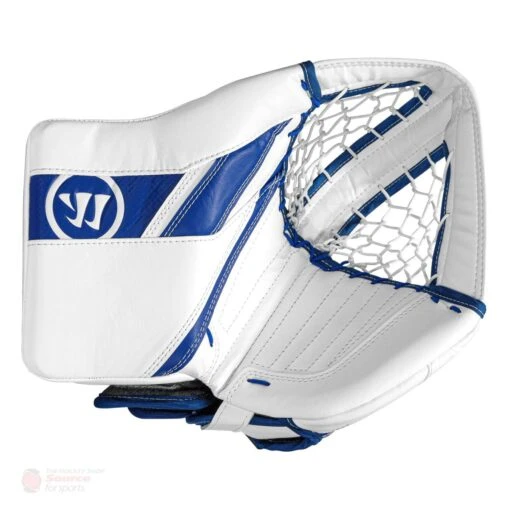 Warrior Ritual G5 SR+ Senior Goalie Catcher -Warrior Sales Store warrior catchers warrior ritual g5 sr senior goalie catcher white royal regular 28743620591682