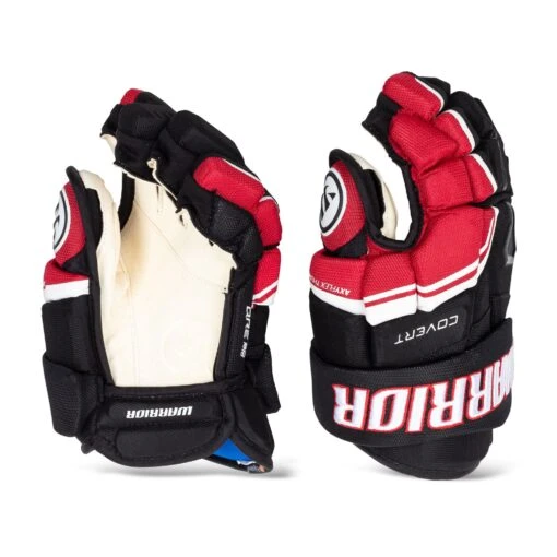 Warrior Covert QRE 20 Pro Junior Hockey Gloves -Warrior Sales Store warrior gloves warrior covert qre 20 pro junior hockey gloves black red white 10 28743821492290